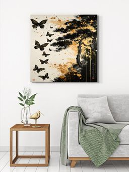 999Store - Butterfly Journey Canvas-Wrapped Painting