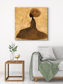 999Store - Jazz Musician With Saxophone Canvas-Wrapped Painting