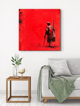 999Store - Red Wanderer Canvas-Wrapped Painting