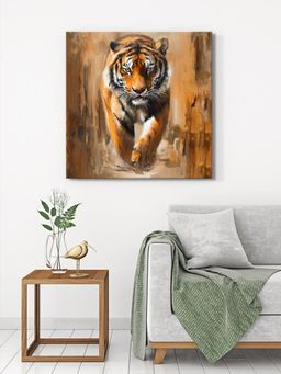 999Store - Majestic Tiger Canvas-Wrapped Painting