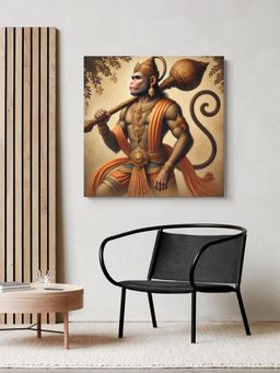 999Store - Canvas Wrapped Painting Of Lord Shiva - Peaceful Decor