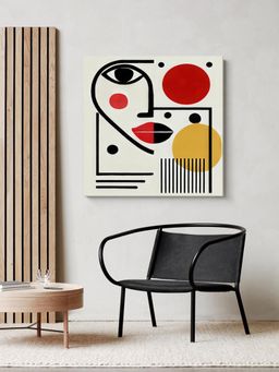 999Store - Geometric Art Canvas Painting - Bold Colors, Modern Style For Office And Living Room