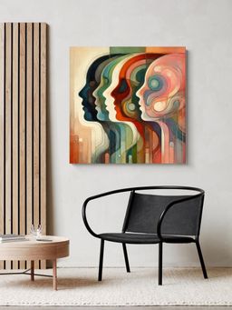 999Store - Contemporary Faces Canvas Painting