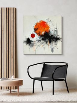 999Store - Canvas Wrapped Abstract Painting Of Urban Energy - Modern Art For Contemporary Spaces
