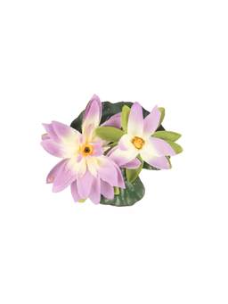 Premsons - 4” Mini Raindrop Lotus (1X24) - Purple Artificial Floating Flower | Pack Of 4