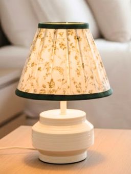 The Decor Mart - Heritage Floral Print Decorative Table Lamp