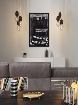 The Art House - Abstract Painting For Home Décor Modern Art Canvas Painting Print