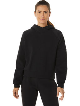 ASICS - Tech Knit Pullover Black Womens Hoodies
