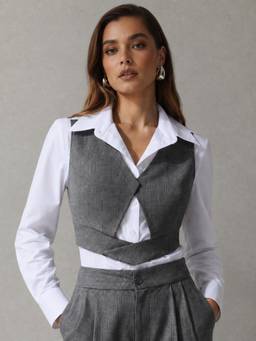Stylia - Grey Sirene - Waist Coat