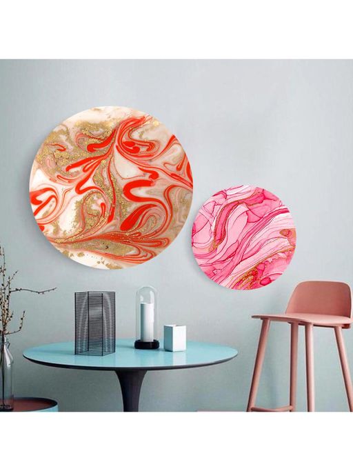 The Artment In The Sunset Light Canvas (matte Finish) (Set of 2) - Multi