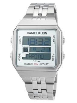 Daniel Klein - D-Time Men Silver Dial Digital Watch - DK.1.12274-1 (M)