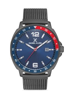 Daniel Klein - Premium Men Navy Blue Dial Analogue Watch - DK.1.12569-3 (M)