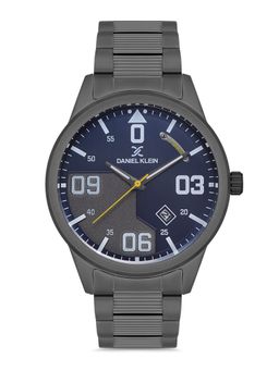 Daniel Klein - Premium Men Navy Blue Dial Analogue Watch - DK.1.12671-4 (M)