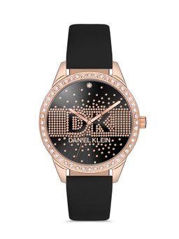Daniel Klein - Premium Women Black Dial Analogue Watch - DK.1.12696-5 (M)