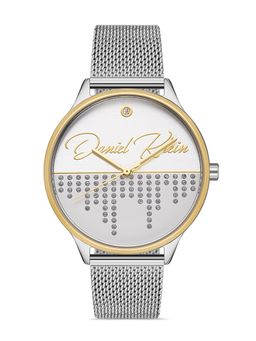 Daniel Klein - Trendy Women Silver Dial Analogue Watch - DK.1.13050-5 (M)