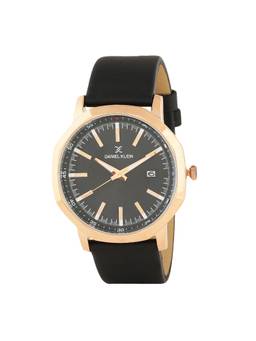 Daniel Klein - Premium Men Black Dial Analogue Watch - DK12140-4 (M)