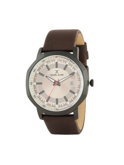 Daniel Klein - Premium Men Beige Dial Analogue Watch - DK12140-6 (M)
