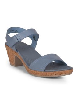 Bata Comfit - Women Blue Block Sandal Heels