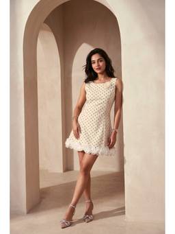 HOUSE OF SAL - Cream Luna Bloom Dress