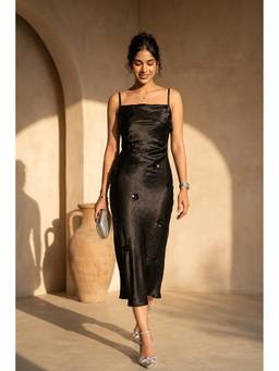 HOUSE OF SAL - Black Noir Mona Dress
