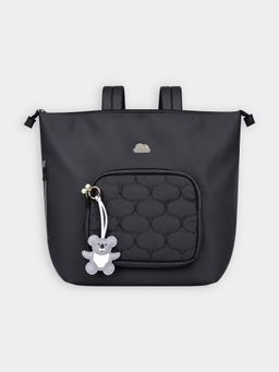Mi Arcus - Solid Design Maternity Diaper Bag -Black