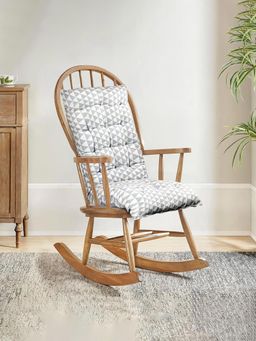 Kuber Industries - Extra Long Chair Cushion - Grey