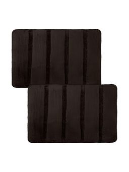 Kuber Industries - Big Lining Door Entrance Mat - Brown (Pack of 2)