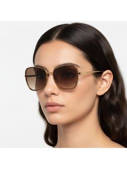 Vintage - Brown Butterfly Sunglasses (Fleur Col 131) (56)