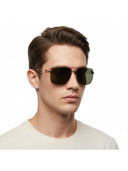 Vintage - Green Rectangle Sunglasses (Stern Col 6) (60)