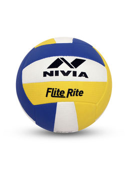 Nivia - Flite Rite Volley Ball (Size 4) (Yellow)