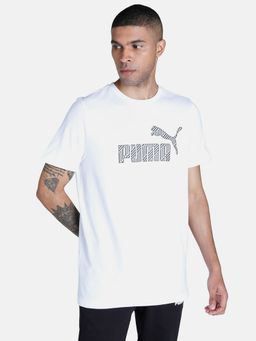 Puma - N1 Logo Mens White T-shirt