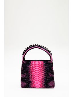 DOUX AMOUR - Casey Grab Pink Pit Clutch (S)
