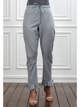 SMRITI GUPTA - Grey Cotton Pants