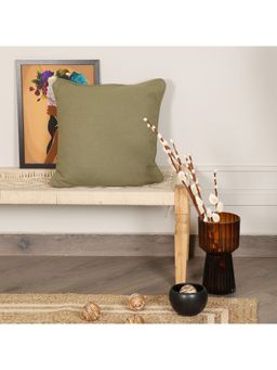 Sashaa World - Green Cushion Cover