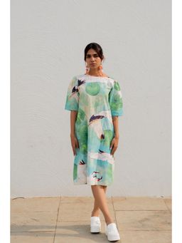 Silai Studio - Birds Eye View Dress