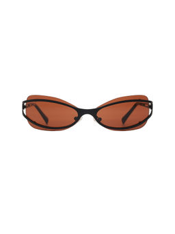 BRU Eyewear - Women'S Metal Cat Eye Sunglasses Cedar