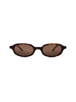 Banbe - Cassel Women's UV Protection Oval Sunglasses Caramel