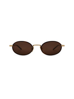 Chimi - Lea Women's UV Protection Oval Sunglasses Royal Tortoise