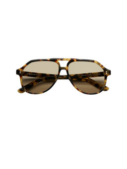 Chimi - Sally Women's UV Protection Acetate Aviators Sunglasses Havana