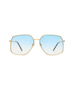 AIRE - Altair Women's Gradient Square Sunglasses Gold