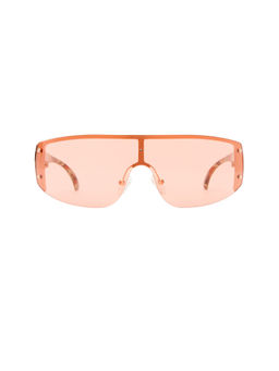 AIRE - Von Dutch Rumour Women's Lightweight Shield Sunglasses Gold & Camo