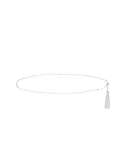 Ettika - Simple Tassel Women's Adjustable Chain Belt Silver
