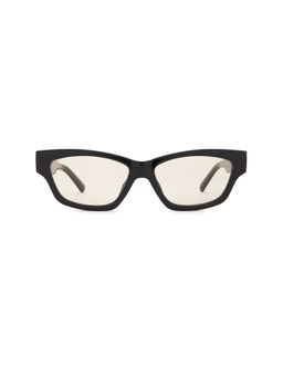 Otra - Women's Acetate Full Rim Cat Eye Sunglasses Black
