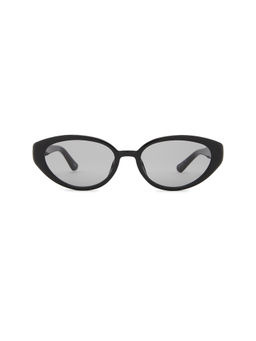 Otra - Women's Acetate Cat Eye Sunglasses Black & Smoke
