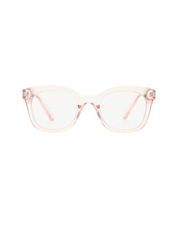 The Book Club - Beatrix Women's Blue Light Lens Acetate Computer Glasses Pink