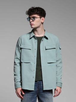 Jack & Jones - Green Regular Fit Shirt