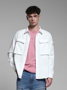 Jack & Jones - White Regular Fit Shirt