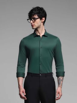 Jack & Jones - Green Slim Fit Shirt