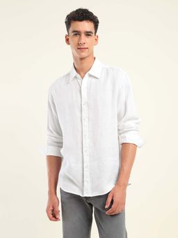 Levi's - White Men's Solid Slim Fit Shirt