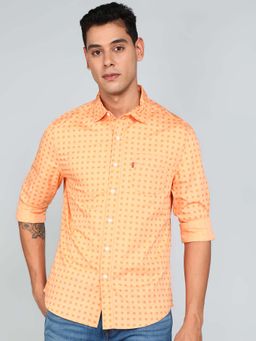 Levi's - Men'S All Over Printed Slim Fit Shirt